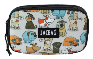 Jacbag Double Cover -Çift Kapaklı Kalem Kutusu Double Cover-Neşeli Patiler