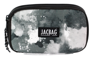 Jacbag Double Cover -Çift Kapaklı Kalem Kutusu Double Cover-Gri Bulut