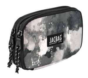 Jacbag Double Cover -Çift Kapaklı Kalem Kutusu Double Cover-Gri Bulut
