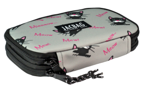 Jacbag Double Cover -Çift Kapaklı Kalem Kutusu Double Cover-Miyav