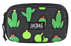 Jacbag Double Cover -Çift Kapaklı Kalem Kutusu Double Cover-Kaktüs