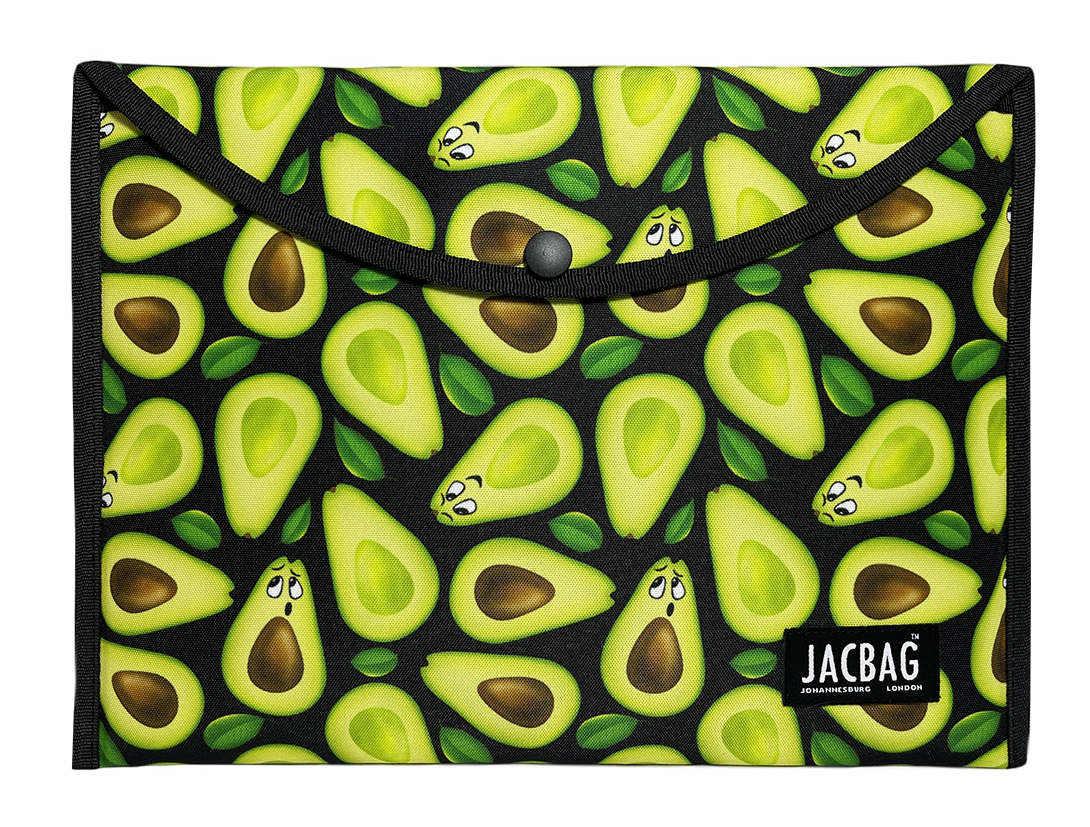 Jacbag Çıtçıtlı Dosya  Çanta  A4 Çıtçıtlı Dosya-Avokado