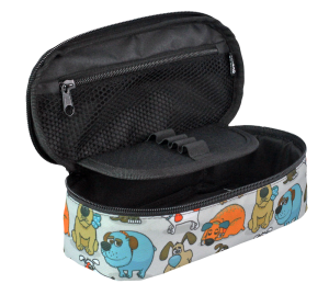 Jacbag Oval XL Kalem Kutusu Oval XL-Neşeli Patiler