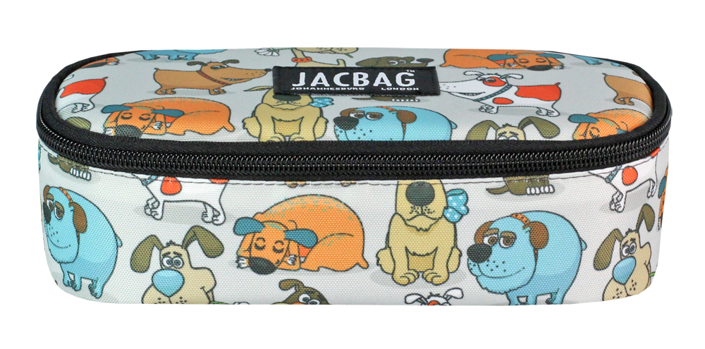 Jacbag Oval XL Kalem Kutusu Oval XL-Neşeli Patiler