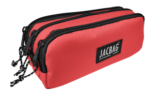 Jacbag Trıple Pouch-Üç Bölmeli Kalem Kutusu Triple Pouch-Mercan