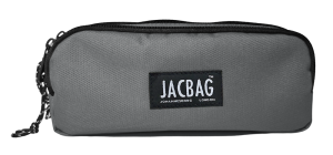 Jacbag Trıple Pouch-Üç Bölmeli Kalem Kutusu Triple Pouch-Gri