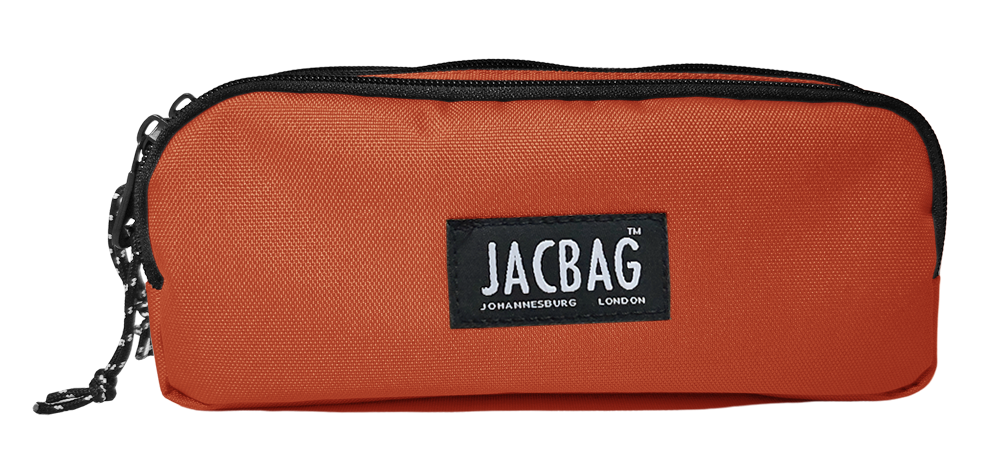 Jacbag Trıple Pouch-Üç Bölmeli Kalem Kutusu Triple Pouch-Kiremit