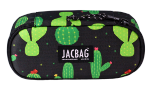 Jacbag Oval XL Kalem Kutusu Oval XL-Kaktüs