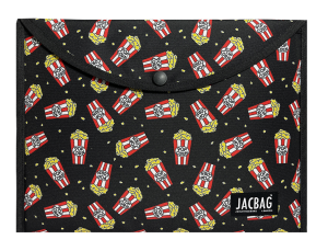 Jacbag Çıtçıtlı Dosya  Çanta  A4 Çıtçıtlı Dosya-Popcorn