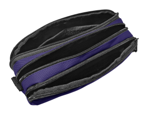 Jacbag Trıple Pouch-Üç Bölmeli Kalem Kutusu Triple Pouch-Mor