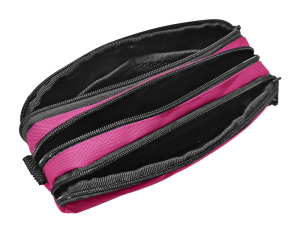 Jacbag Trıple Pouch-Üç Bölmeli Kalem Kutusu Triple Pouch-Pembe