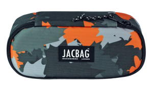 Jacbag Oval XL Kalem Kutusu Oval XL-Turuncu Camoflora