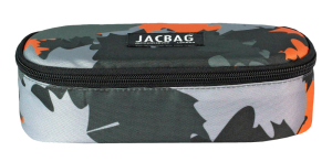 Jacbag Oval XL Kalem Kutusu Oval XL-Turuncu Camoflora
