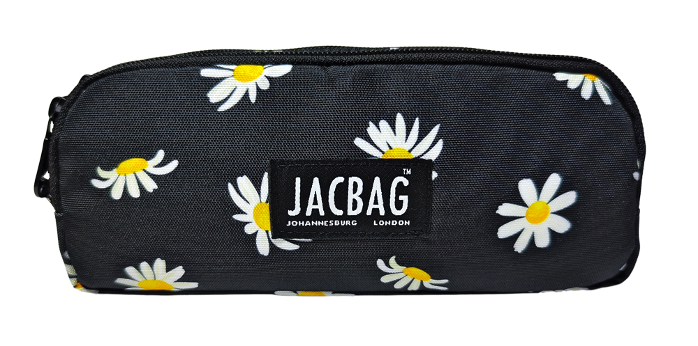 Jacbag Trıple Pouch-Üç Bölmeli Kalem Kutusu Triple Pouch-Papatya