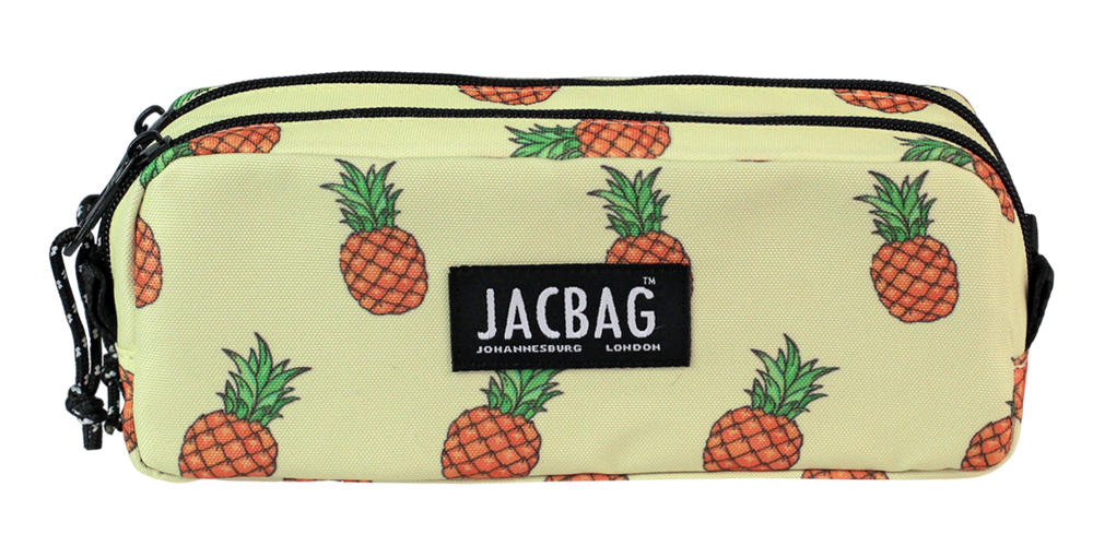 Jacbag Dual Pouch-İki Bölmeli Kalem Kutusu Dual Pouch-Ananas