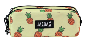 Jacbag Dual Pouch-İki Bölmeli Kalem Kutusu Dual Pouch-Ananas