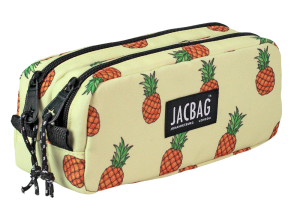 Jacbag Dual Pouch-İki Bölmeli Kalem Kutusu Dual Pouch-Ananas