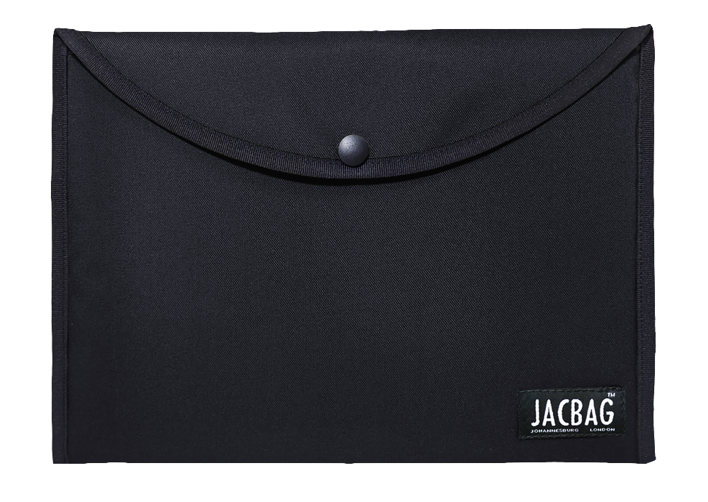 Jacbag Çıtçıtlı Dosya  Çanta  A4 Çıtçıtlı Dosya-Siyah