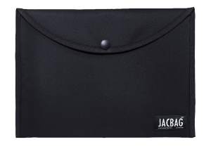 Jacbag Çıtçıtlı Dosya  Çanta  A4 Çıtçıtlı Dosya-Siyah