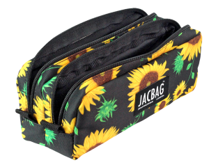 Jacbag Dual Pouch-İki Bölmeli Kalem Kutusu Dual Pouch-Ayçiçeği