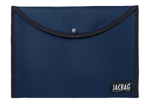 Jacbag Çıtçıtlı Dosya  Çanta  A4 Çıtçıtlı Dosya-Lacivert