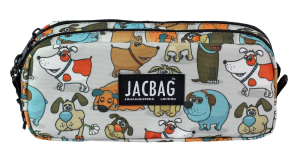 Jacbag Dual Pouch-İki Bölmeli Kalem Kutusu Dual Pouch-Neşeli Patiler