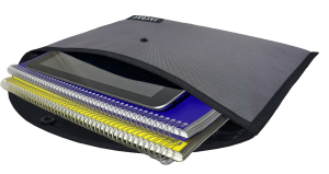 Jacbag Çıtçıtlı Dosya  Çanta  A4 Çıtçıtlı Dosya-Gri