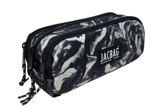 Jacbag Trıple Pouch-Üç Bölmeli Kalem Kutusu Triple Pouch-Dumanlı