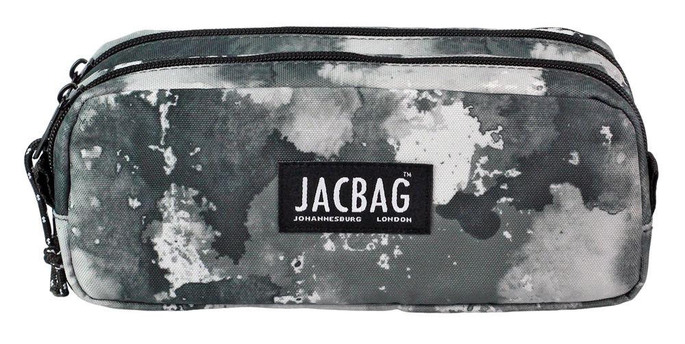 Jacbag Dual Pouch-İki Bölmeli Kalem Kutusu Dual Pouch-Gri Bulut