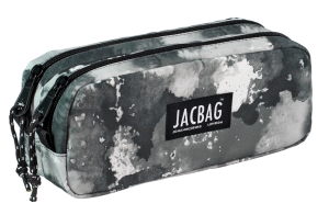 Jacbag Dual Pouch-İki Bölmeli Kalem Kutusu Dual Pouch-Gri Bulut