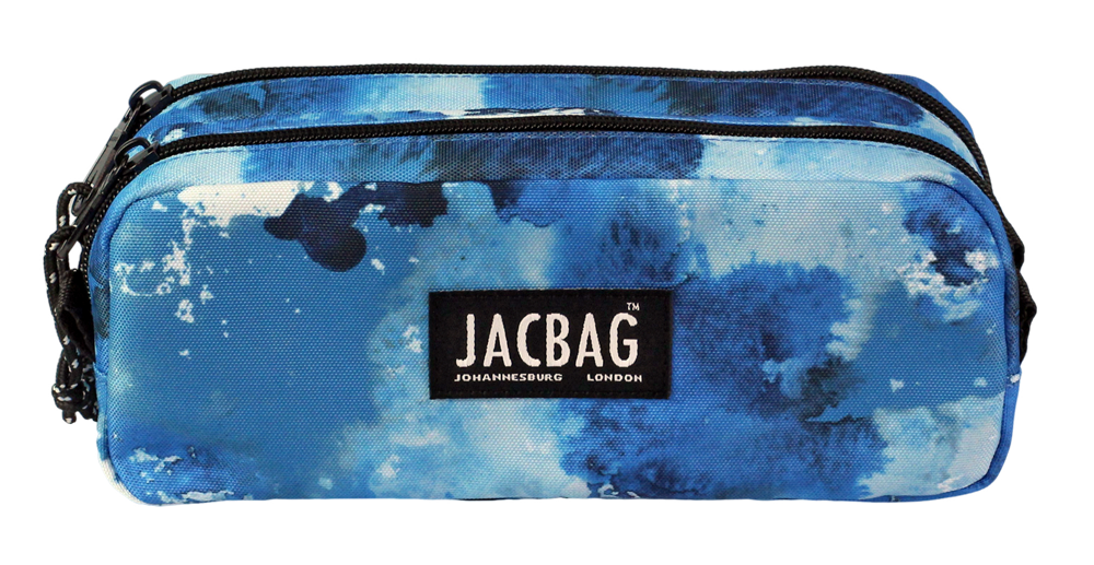 Jacbag Dual Pouch-İki Bölmeli Kalem Kutusu Dual Pouch-Mavi Bulut