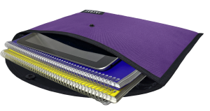 Jacbag Çıtçıtlı Dosya  Çanta  A4 Çıtçıtlı Dosya-Mor