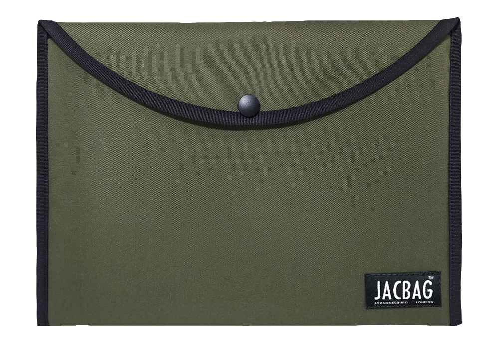 Jacbag Çıtçıtlı Dosya  Çanta  A4 Çıtçıtlı Dosya-Haki