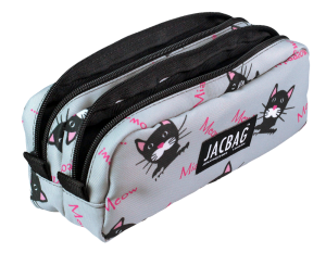 Jacbag Dual Pouch-İki Bölmeli Kalem Kutusu Dual Pouch-Miyav