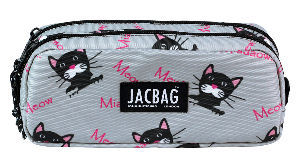 Jacbag Dual Pouch-İki Bölmeli Kalem Kutusu Dual Pouch-Miyav