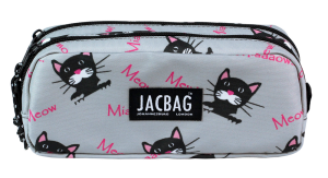 Jacbag Dual Pouch-İki Bölmeli Kalem Kutusu Dual Pouch-Miyav