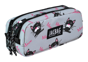Jacbag Dual Pouch-İki Bölmeli Kalem Kutusu Dual Pouch-Miyav