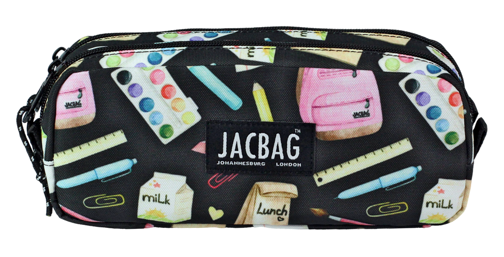 Jacbag Dual Pouch-İki Bölmeli Kalem Kutusu Dual Pouch-Pastel Pop