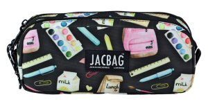 Jacbag Dual Pouch-İki Bölmeli Kalem Kutusu Dual Pouch-Pastel Pop