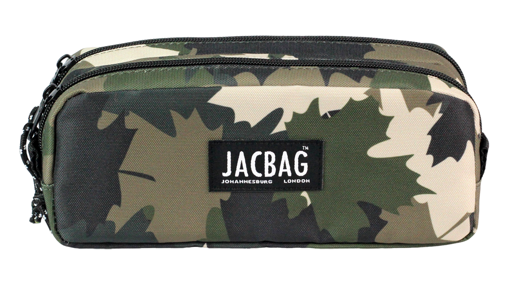 Jacbag Dual Pouch-İki Bölmeli Kalem Kutusu Dual Pouch-Haki Camoflora