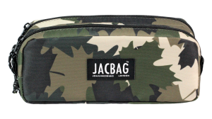 Jacbag Dual Pouch-İki Bölmeli Kalem Kutusu Dual Pouch-Haki Camoflora
