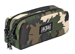 Jacbag Dual Pouch-İki Bölmeli Kalem Kutusu Dual Pouch-Haki Camoflora