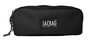 Jacbag Trıple Pouch-Üç Bölmeli Kalem Kutusu Triple Pouch-Siyah