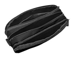 Jacbag Trıple Pouch-Üç Bölmeli Kalem Kutusu Triple Pouch-Siyah