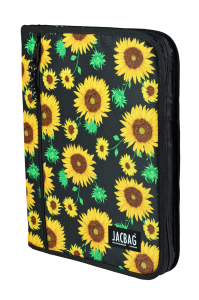 Jacbag OrganiZip-Fermuarlı Dosya Çanta A4 Organizer Dosya-Ayçiçeği