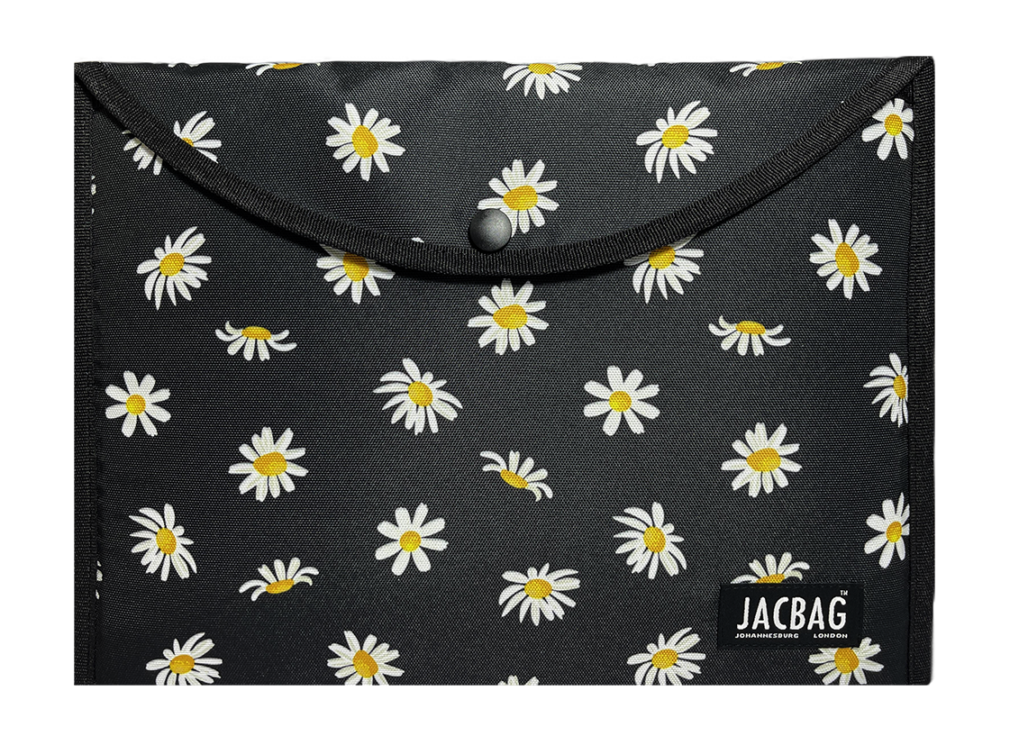 Jacbag Çıtçıtlı Dosya  Çanta  A4 Çıtçıtlı Dosya-Papatya