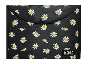 Jacbag Çıtçıtlı Dosya  Çanta  A4 Çıtçıtlı Dosya-Papatya