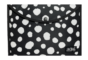 Jacbag Çıtçıtlı Dosya  Çanta  A4 Çıtçıtlı Dosya-Benekli