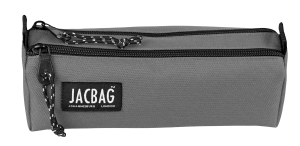 Jacbag Dual Prıme-Çift Bölmeli Üçgen Tip Kalem Kutusu Dual Prime-Gri