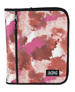 Jacbag OrganiZip-Fermuarlı Dosya Çanta A4 Organizer Dosya-Pembe Bulut